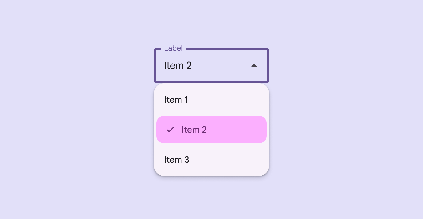 Dropdown menu
image