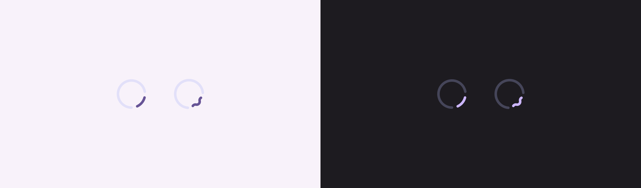 Indeterminate circular wavy progress indicator
image