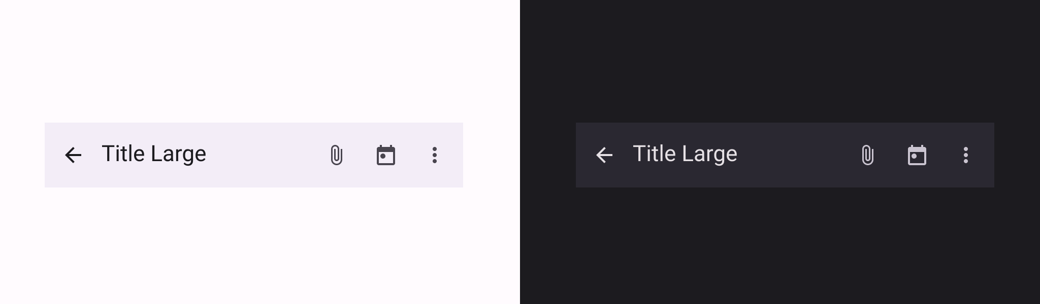 Small top app bar
image