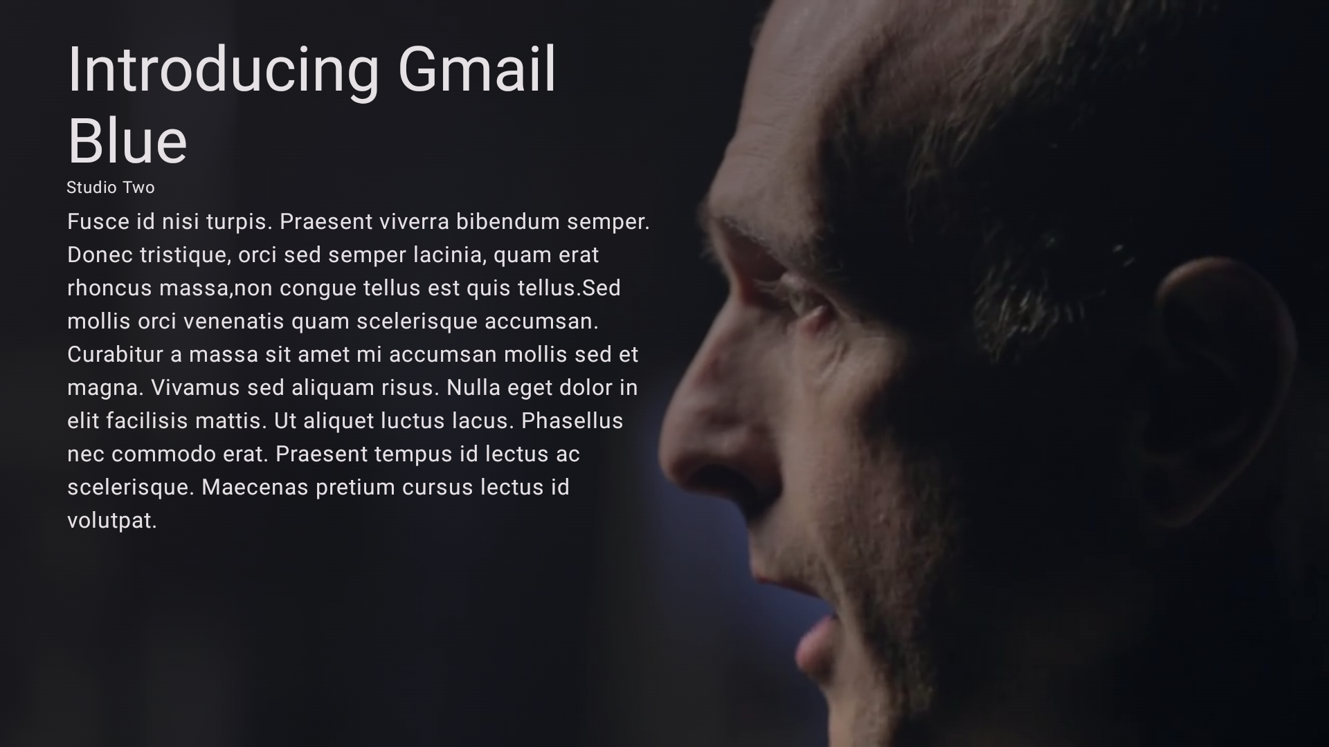 详情页面上显示了电影的元数据,\n包括影片名、工作室和简短说明。\n元数据显示在与电影相关联的背景图片中。