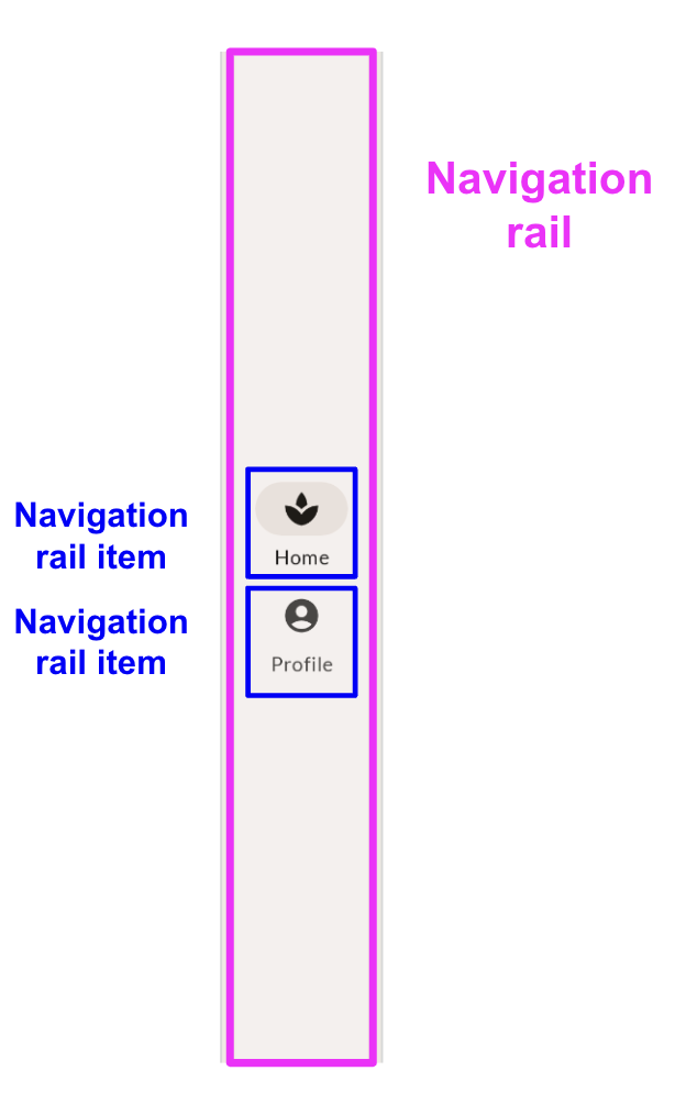 bottom navigation design