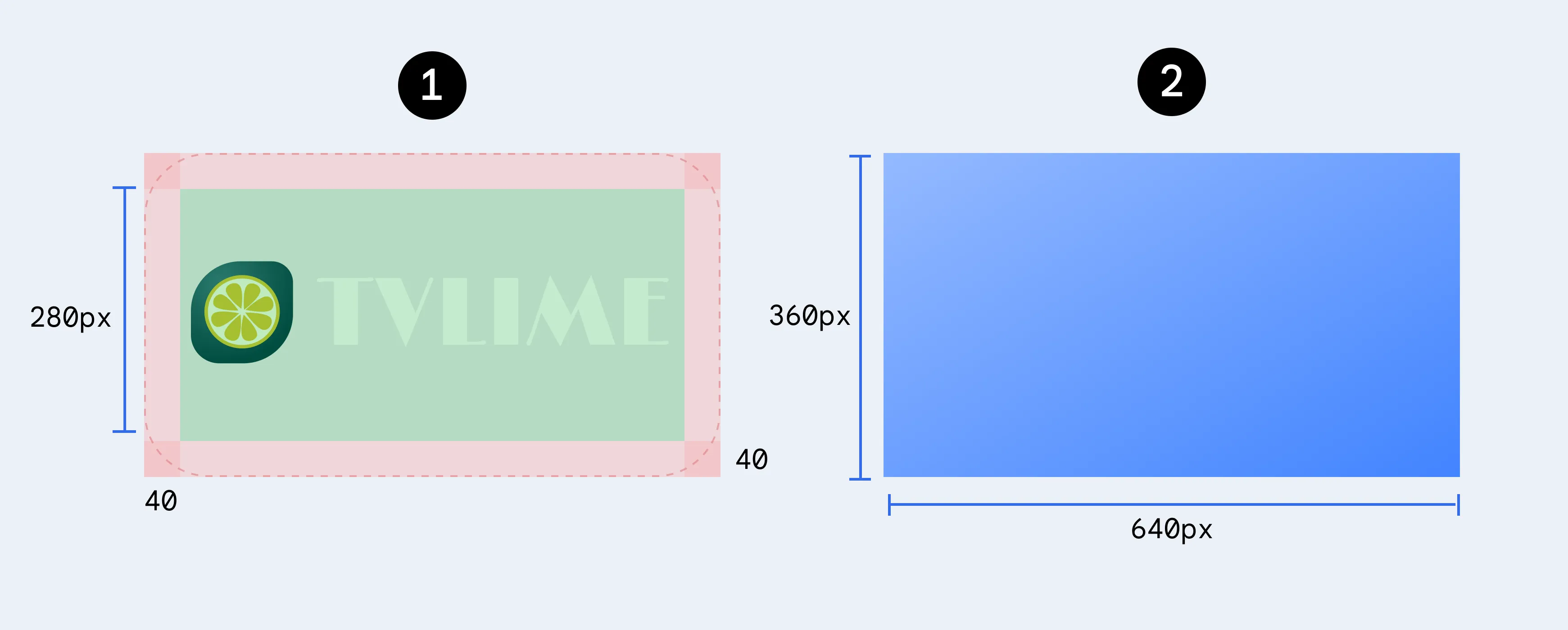 Bannière adaptative TV