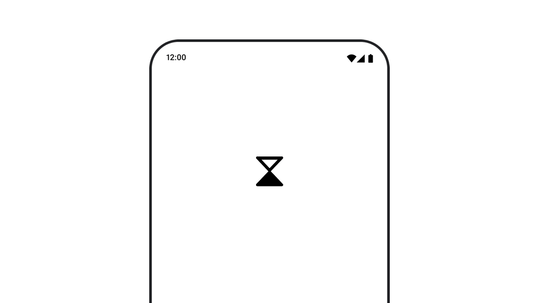 İçeriğini canlandıran ve dönen kum saati