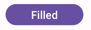 Un pulsante con riempimento e sfondo viola con la dicitura &quot;filled&quot;.