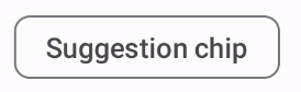 A simple suggestion chip.