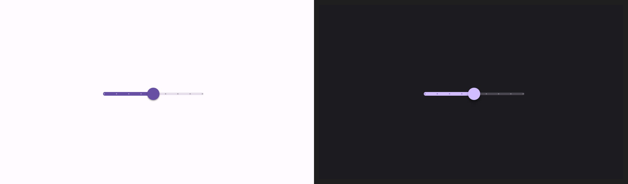 一个带有滑块、轨道和对勾标记的滑块。