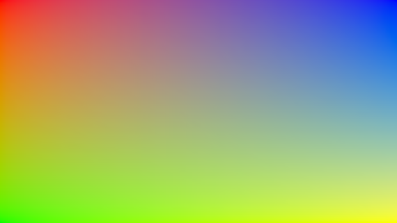 Basic mesh gradient with 4 colors defined at each corner