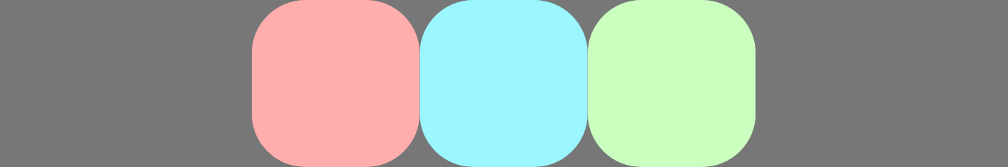 内容项沿主轴居中对齐。