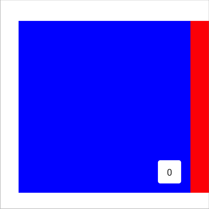 Paginatore con spaziatura iniziale e finale che mostra i contenuti al centro