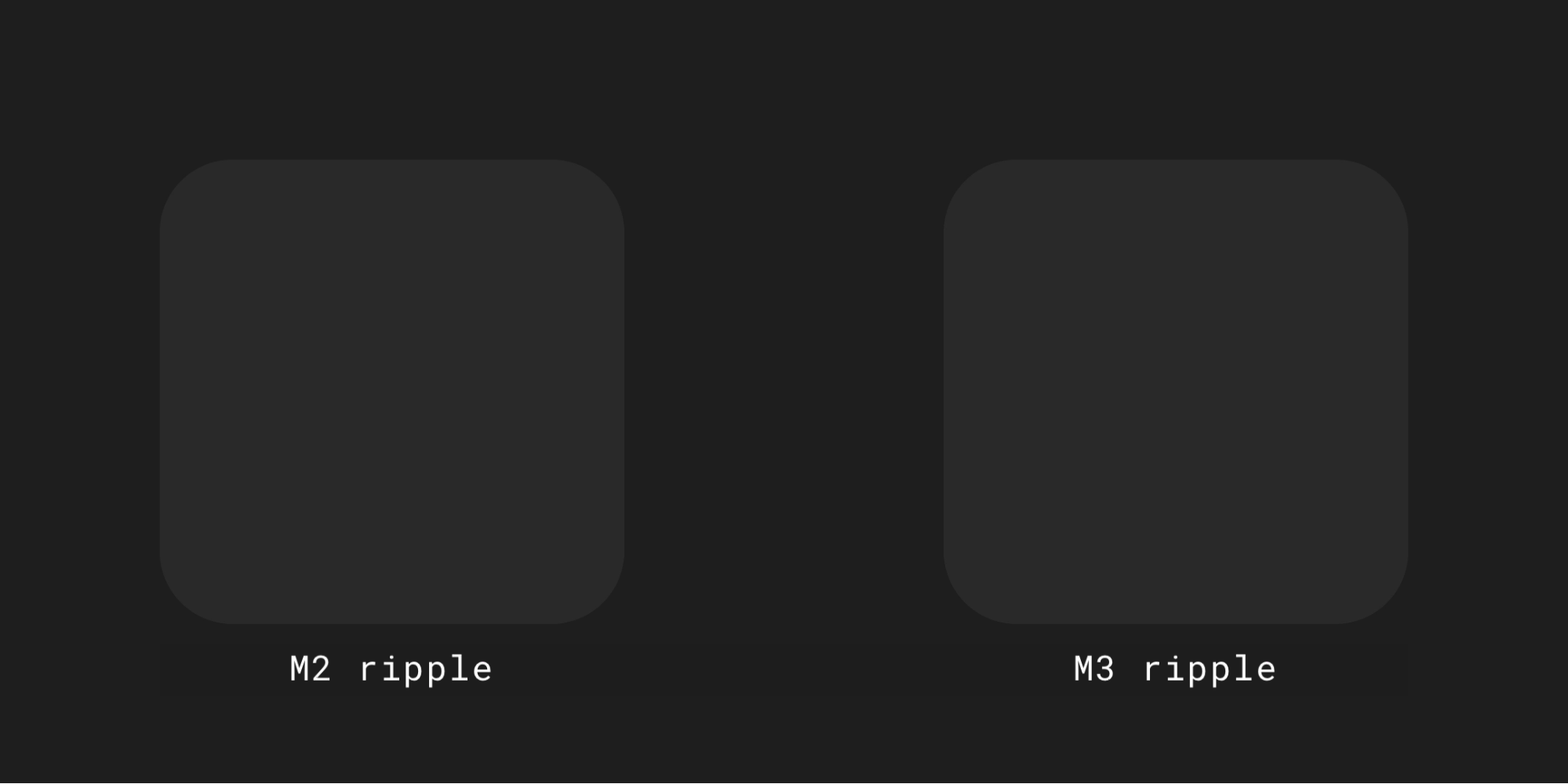 Ripple di M2 vs M3