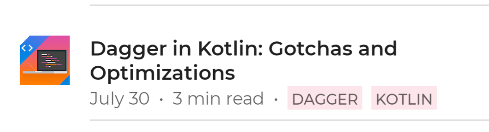 Screenshot judul artikel, yang menampilkan berbagai tingkat penekanan teks