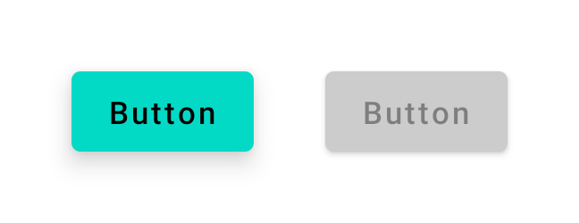 屏幕截图：两个按钮，一个已启用，一个已停用，显示了它们不同的视觉状态