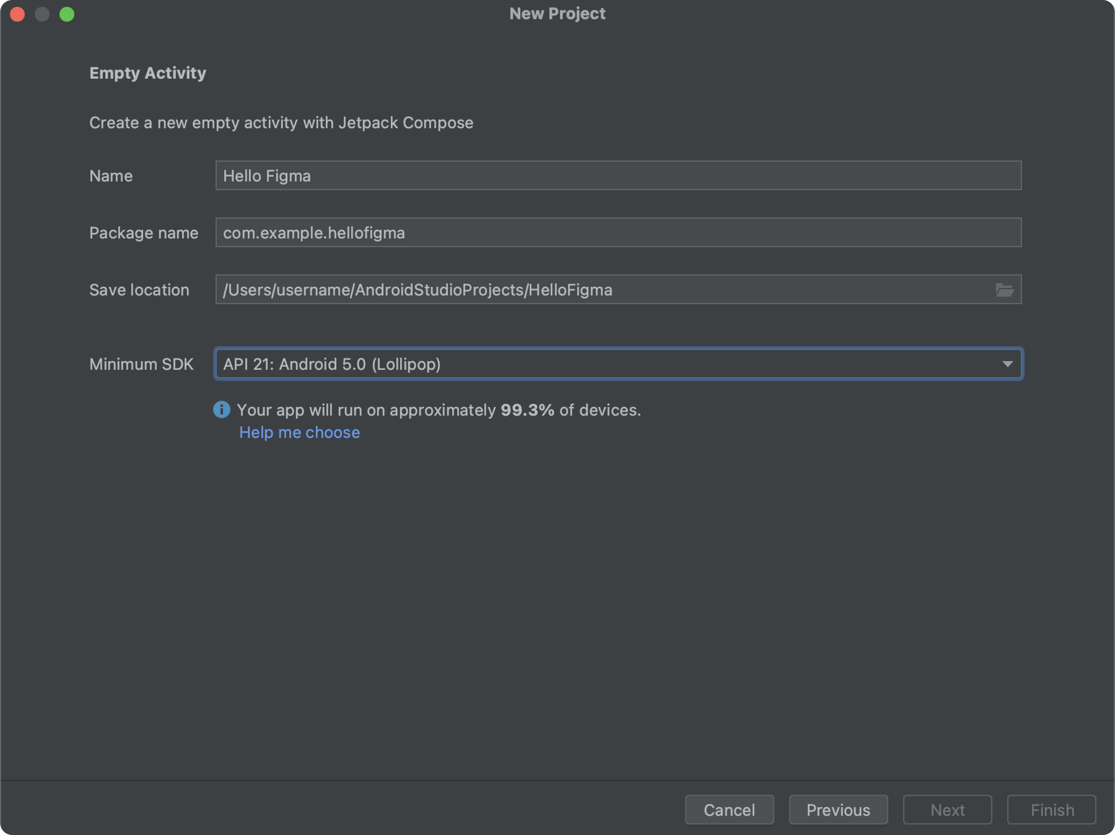 Android Studio प्रोजेक्ट कॉन्फ़िगरेशन