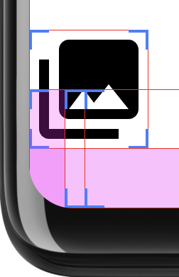 Ein Layout, das sich nicht hinter die System- und Navigationsleisten zieht.