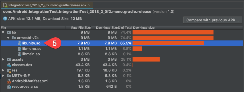 APK Analyzer を起動する