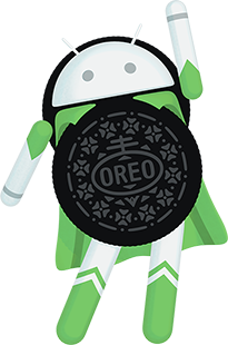 Logotipo de Android Oreo