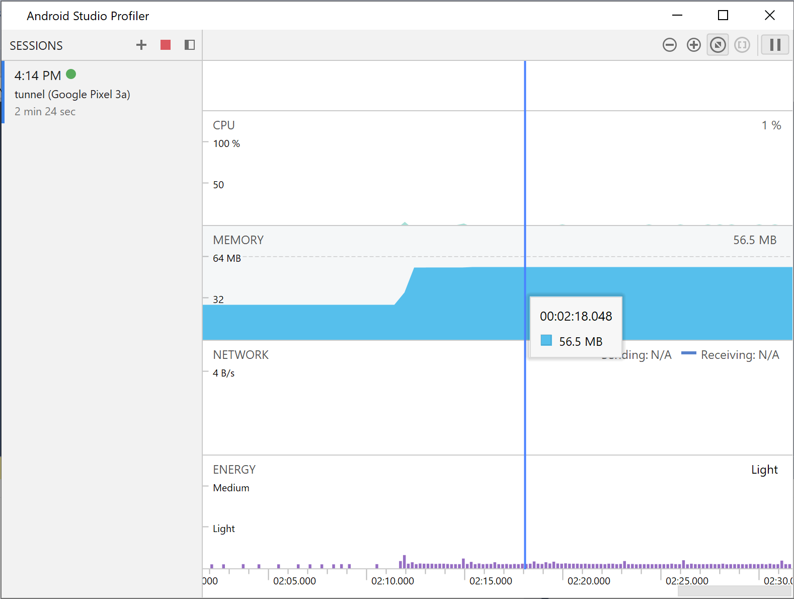 Profiler-Statistiken