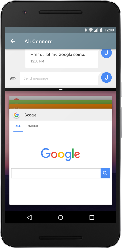 Aplikacje mobilne w trybie podzielonego ekranu