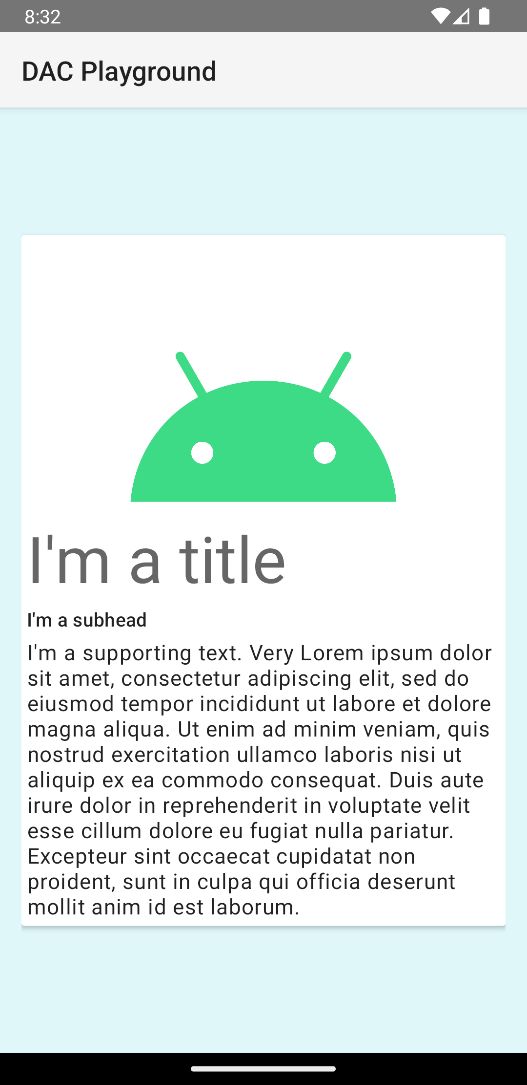 Un'immagine che mostra una singola scheda