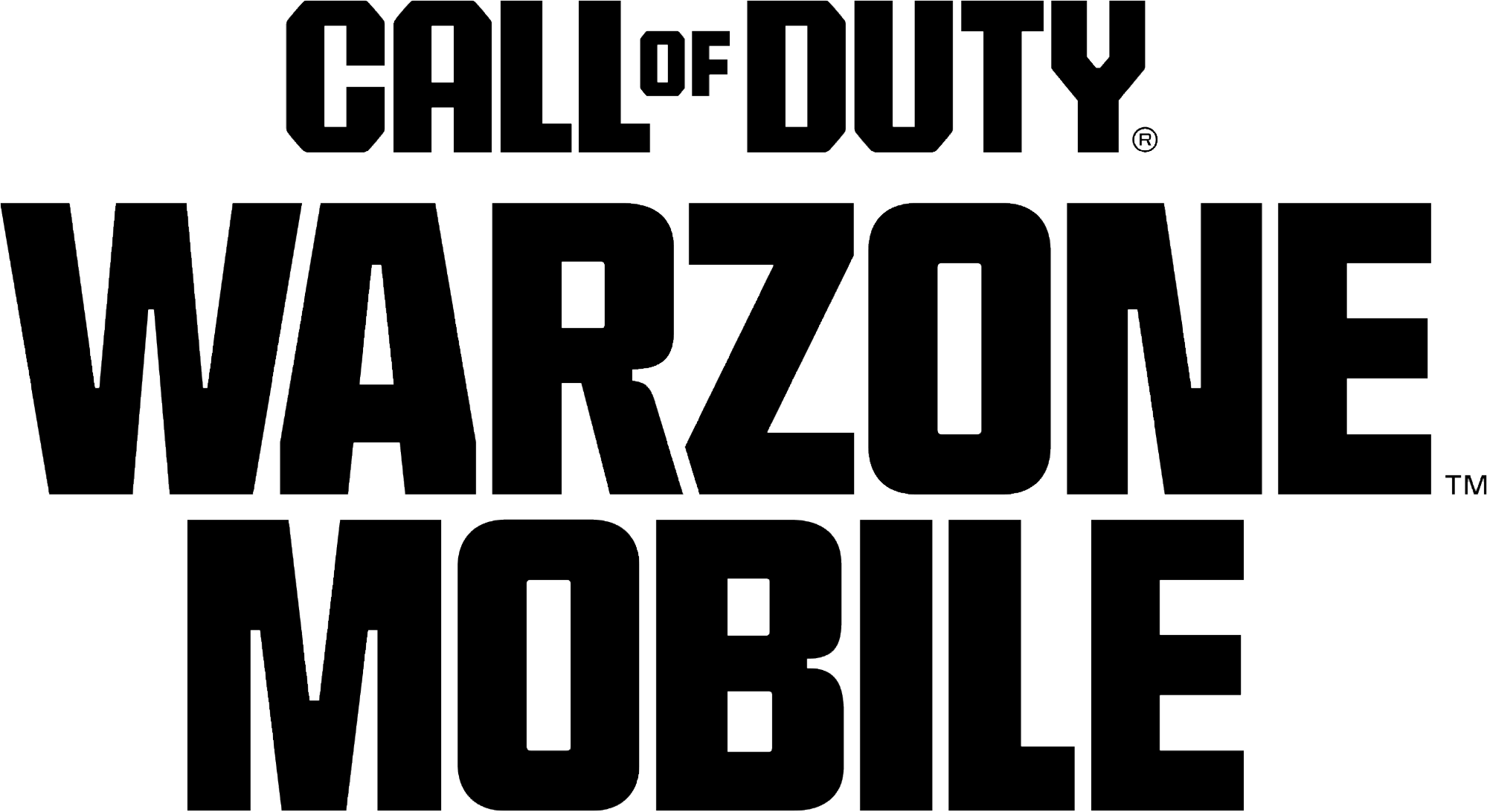 Call of Duty Warzone Mobile의 게임 제목 로고 스크린샷