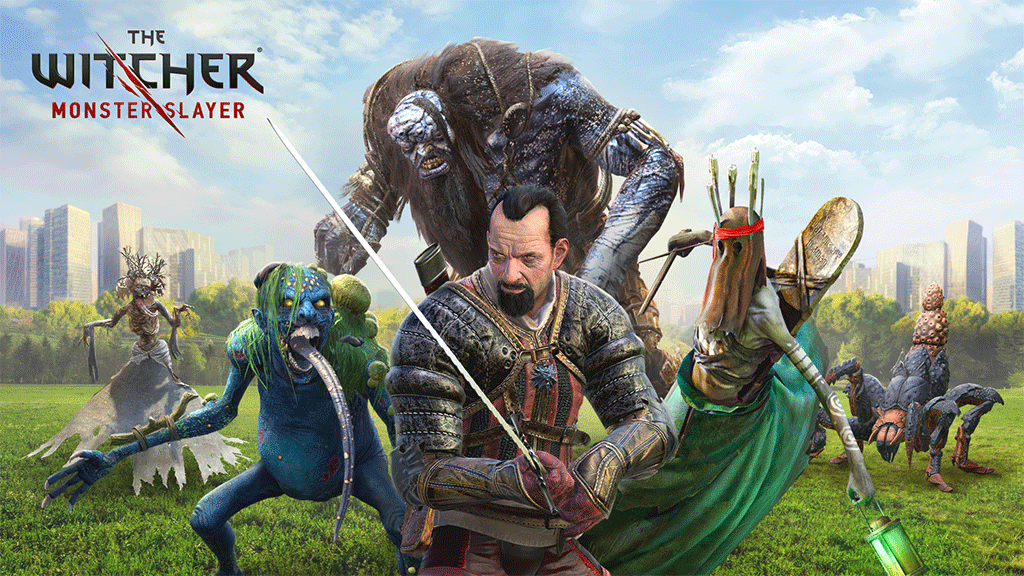 레쉬가 등장하는 Witcher: Monster Slayer 게임 아트