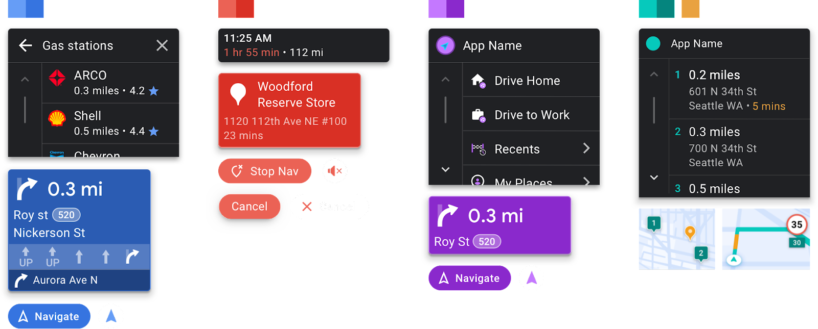 Exemples de personnalisation d&#39;applications