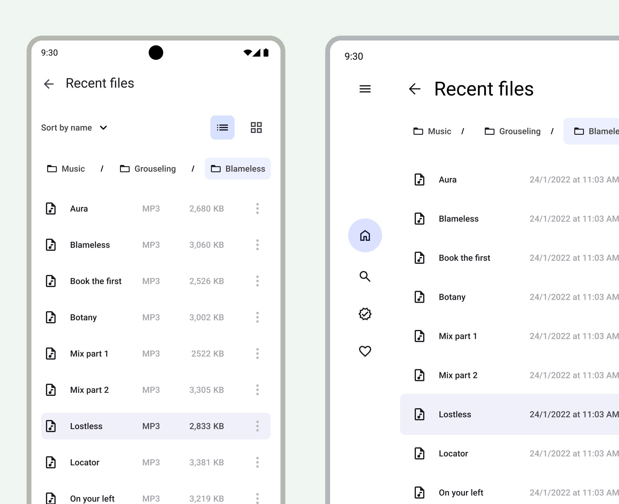 移动设备和平板电脑尺寸的屏幕上的效率类应用。
