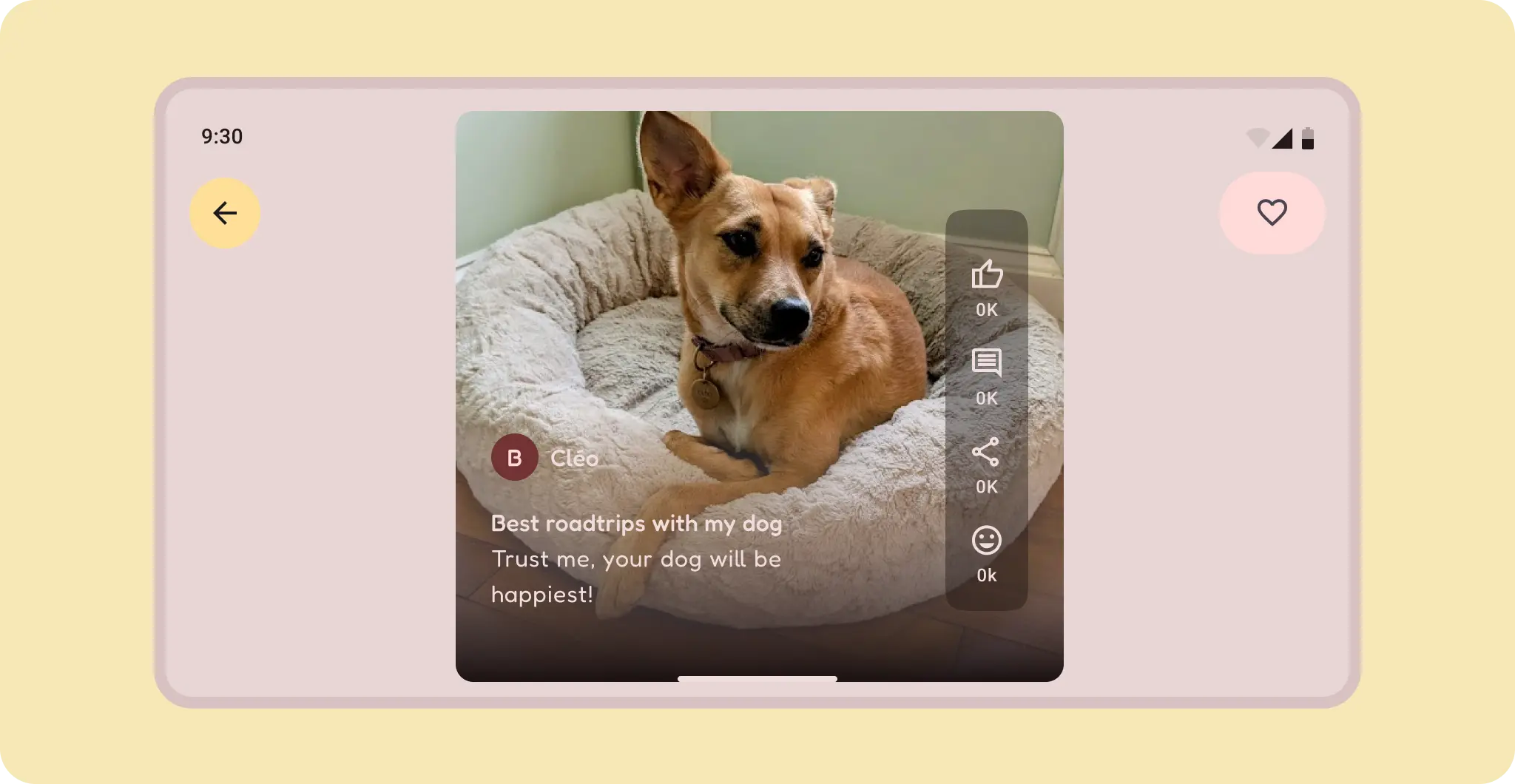 full screen content on landscape