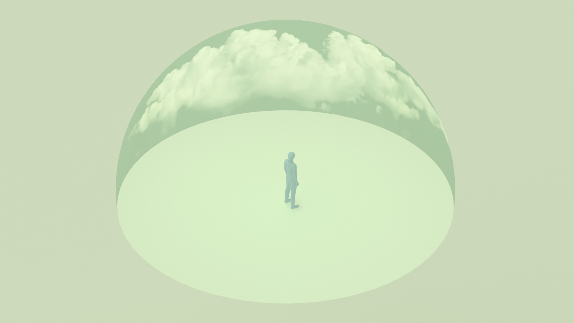 周围的 3D 几何图形