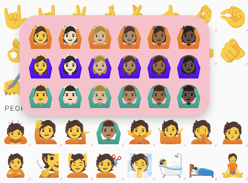 emoji variants