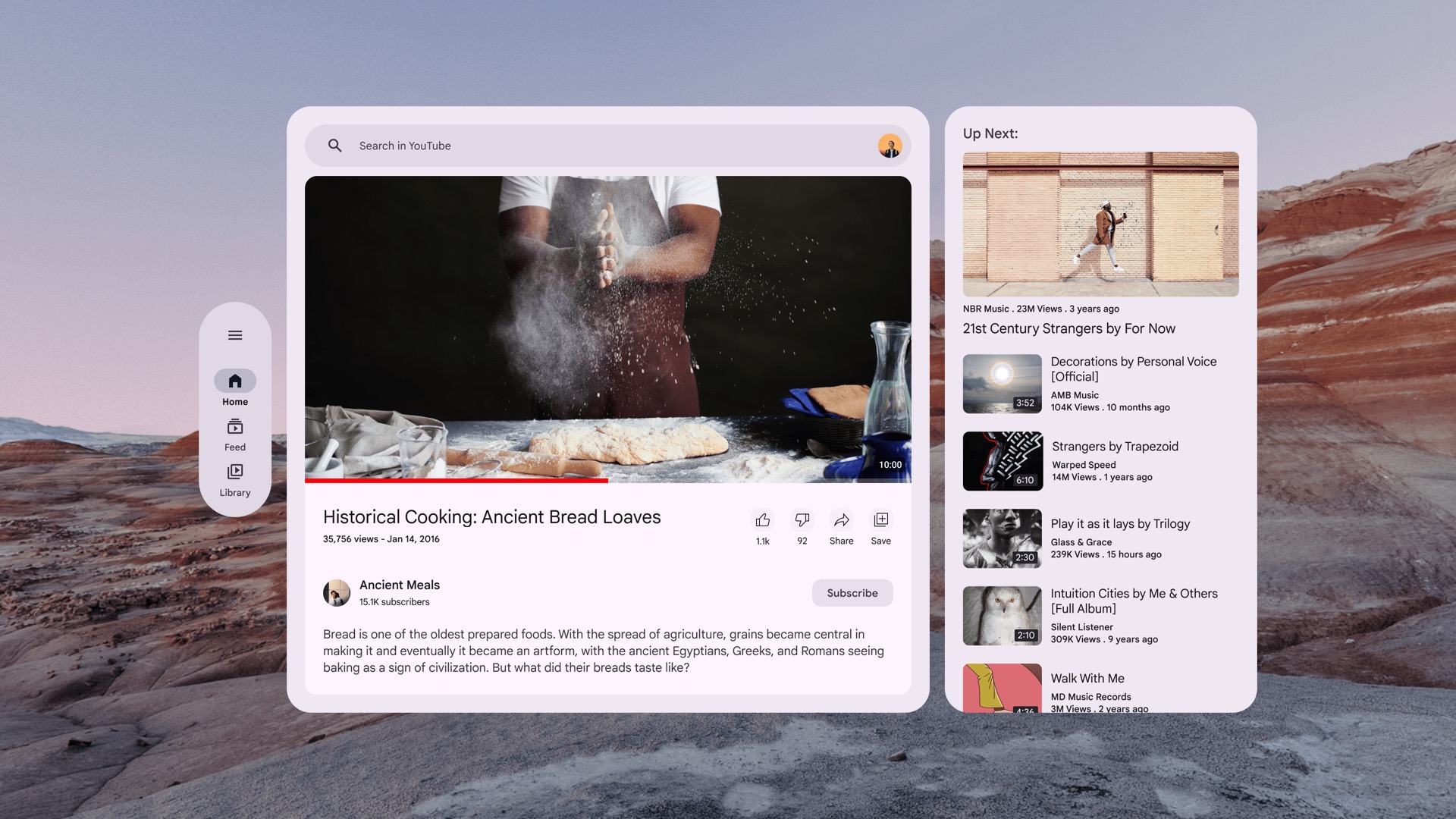空间化(经过 XR 调整)的 SupportingPaneScaffold