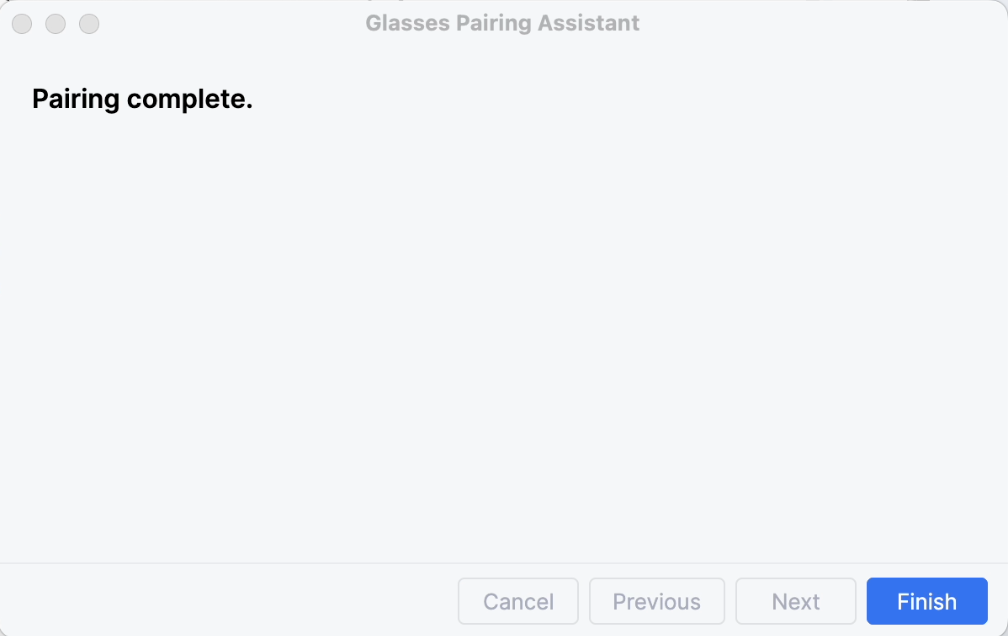 配對助理會在接受關聯要求後完成配對。