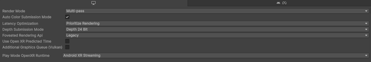 Configure the graphics and quality settings to ensure stream
compatibility
