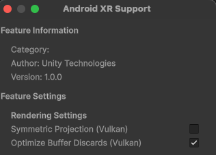 优化缓冲区舍弃的 Unity 设置
