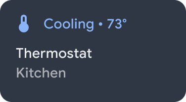 Widget für Temperaturbereich (geschlossen)