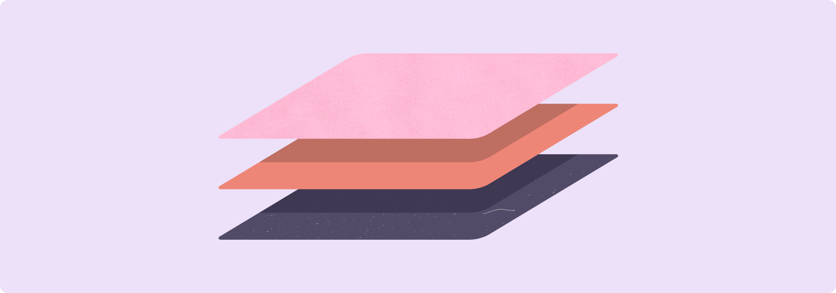 三个质量层级以垂直堆叠的层形式呈现。