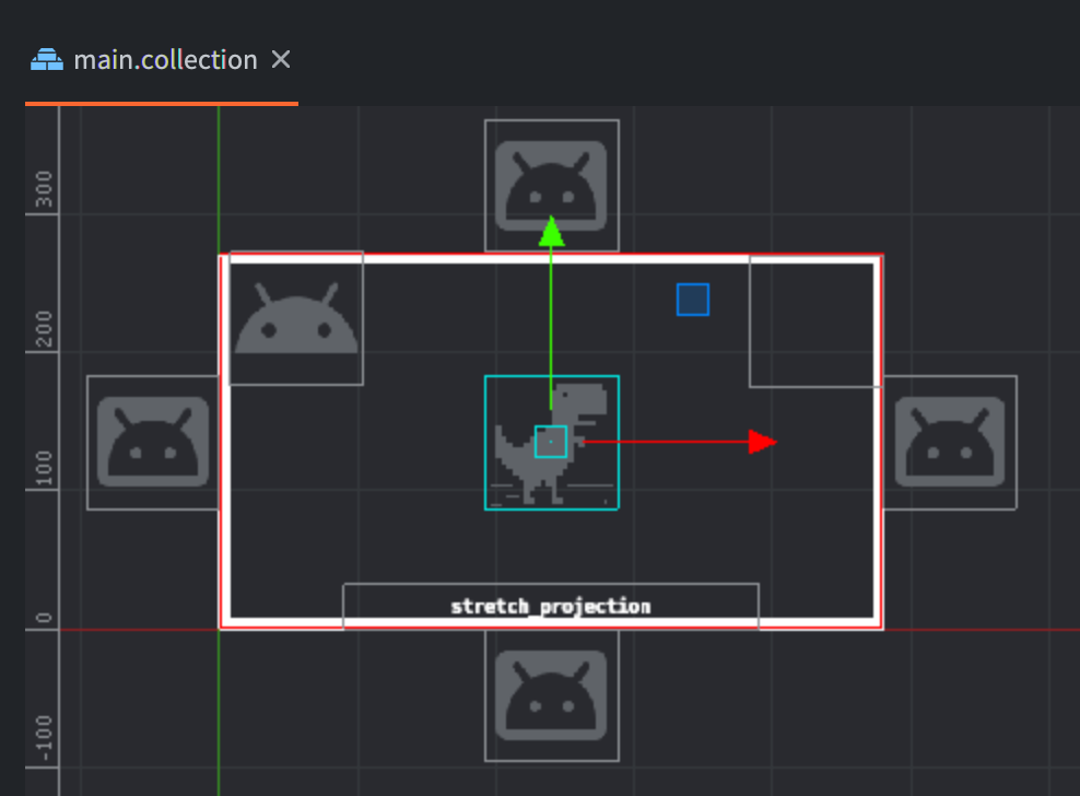 Beispiel für ein Projektobjektlayout