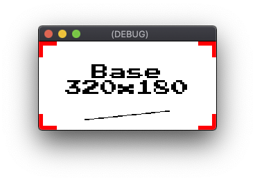 Mode regang viewport dengan resolusi layar 256x128