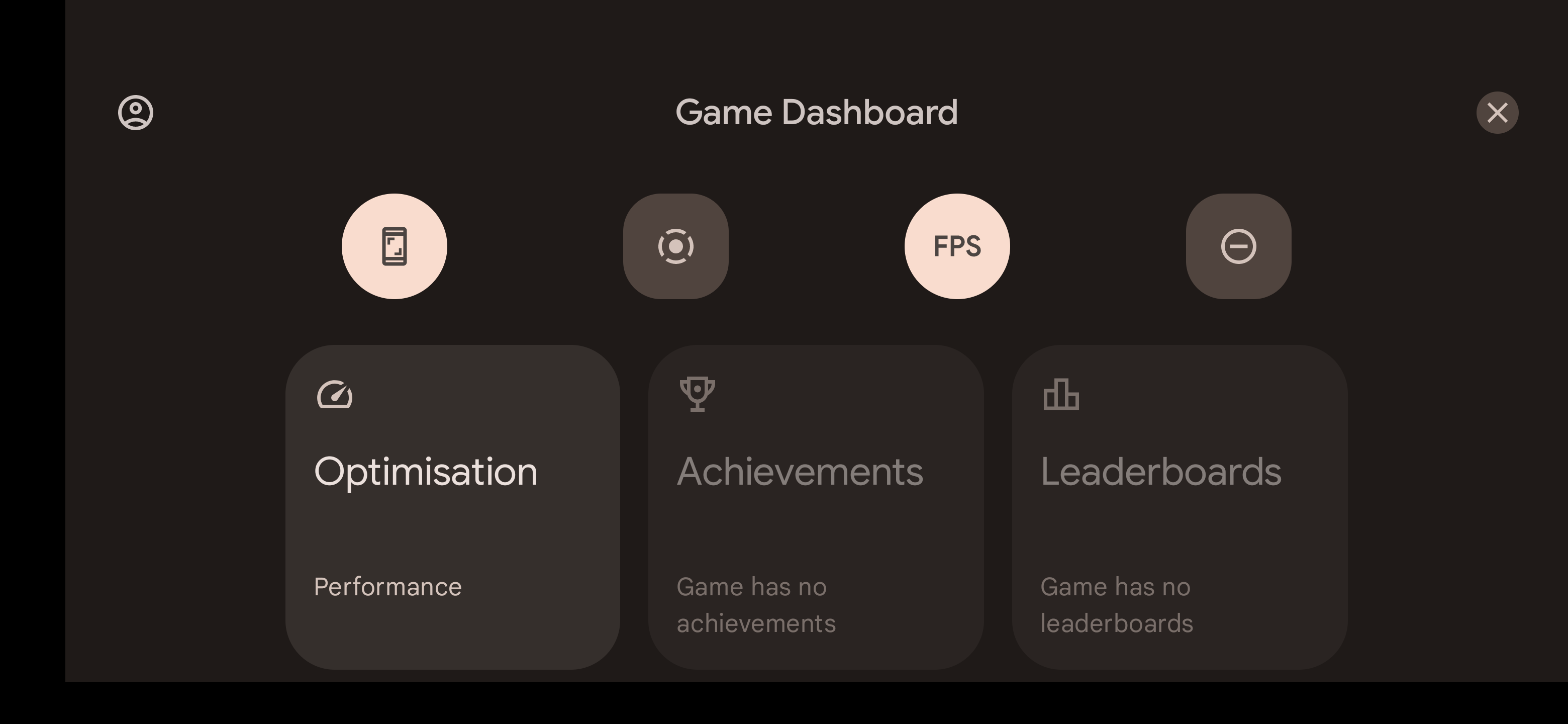 Game Dashboard Activity!