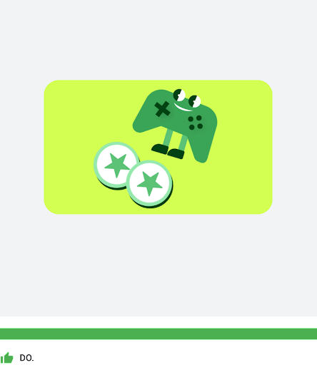 Recommended safe zone