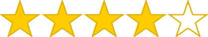 Bewertung mit vier Sternen