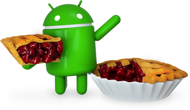 Android 9 Pie 로고