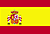 Das Symbol der Flagge von
Spanien