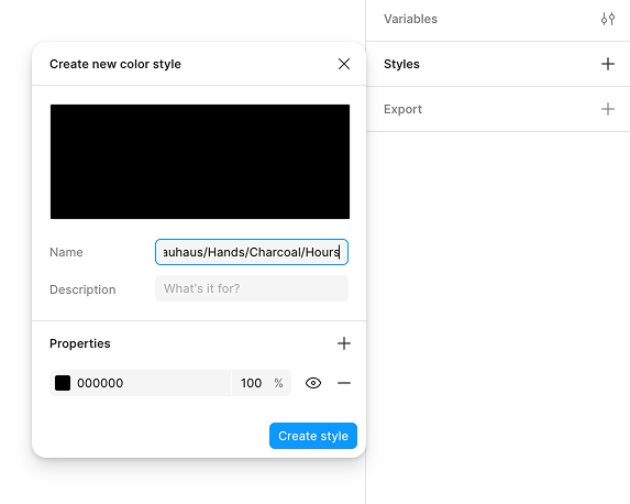 "Nome" viene visualizzato verso il centro della finestra di dialogo.